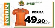 Alanyaspor Store’dan forma kampanyası