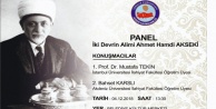 Ahmet Hamdi Akseki konulu panel