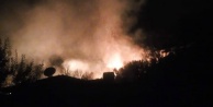 Alanya'da gece yangın kabusu