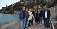 Eğitimcilere Alanya'yı gezdirdi