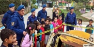 Alanya'da öğrencilere trafik kuralları uygulamalı anlatıldı
