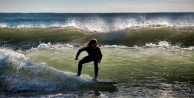 Alanya’da sörf heyecanı