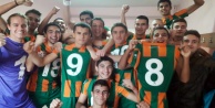Alanyaspor'un altyapısında galibiyet sevinci