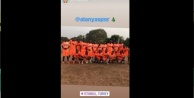Alanyasporlu Sackey memleketinde forma dağıttı