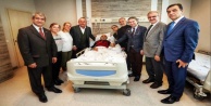 Bakan Çavuşoğlu’ndan AGC Başkanı Yeni'nin kayınbabasına ziyaret