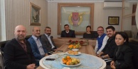 Başkan Yücel  AGC'yi ziyaret etti