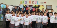Başkan Yücel, eko- okulda GES projesini anlattı