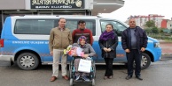 Büyükşehir engelli vatandaşları ziyaret etti