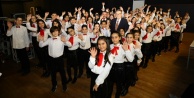 Çocuklardan belgesel tadında Eurovision konseri