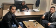 Durusoy ve Yazar’dan Basar’a ziyaret