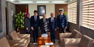 Kaymakam öğrenci meclisi başkanını ağırladı