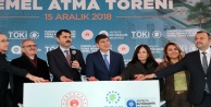 Turizm çalışanları toplu konutları temeli atıldı