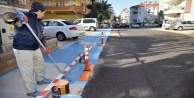 Alanya Belediyesi bisiklet yollarında sona yaklaştı