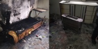 Alanya’da elektrik sobasından çıkan yangın ucuz atlatıldı!