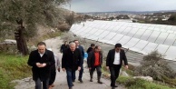 Çorbacı ve Sönmez Alanya'daki felaketi yerinde inceledi