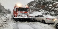 Konya’ya gidecekler dikkat! Kar yolları kapattı