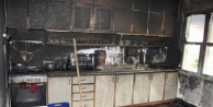 Mutfakta çıkan yangın yürekleri ağza getirdi