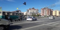 Alanya'da korkutan halk otobüsü kazası