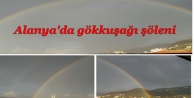 Alanya’da gökkuşağı şöleni
