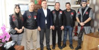 Alanyalı Motorculardan Nazmi Yüksel’e ziyaret