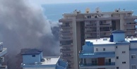 Alanya'da korkutan otel yangını
