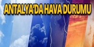 Antalya ve İlçelerinde Hava Durumu