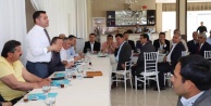 Başkan Yücel muhtarlarla buluştu