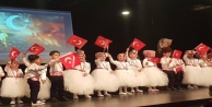 Minik öğrencilerden muhteşem yıl sonu etkinliği