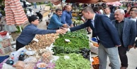 Üretici pazarcıdan Yücel'e yer teşekkürü