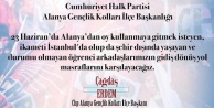 Alanya CHP Gençlik'ten Ekrem İmamoğlu hamlesi