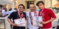 Alanya'ya yemek yarışmasında 4 madalya getirdiler