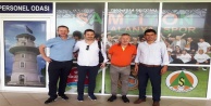 UEFA ve TFF yetkilileri Bahçeşehir Okulları Stadyumu denetledi
