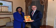 Tanzanya Büyükelçisi, Vali Karaloğlu'nu ziyaret etti