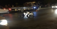 Alanya'da otomobille motosiklet çarpıştı: 1 yaralı!