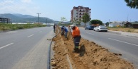 Alanya Gazipaşa Caddesi güzelleşti