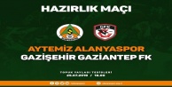 Aytemiz Alanyaspor bugün hazırlık maçı yapacak