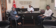 Çelik'ten Kaymakam Harputlu'ya ziyaret