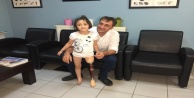 Özge’nin yeni protez bacak mutluluğu