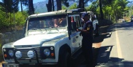Alanya'da jandarmadan safaricilere sıkı denetim