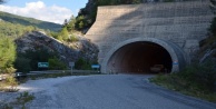 Dimçayı Tüneli aydınlatıldı