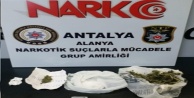 Alanya'da eve uyuşturucu baskını