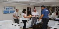 Alanya’da başarılı polis memuru emekliye ayrıldı
