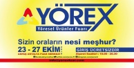 10.Yörex yöresel ürünler fuarı başlıyor