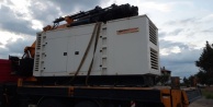 6 tonluk jeneratörü vince yükleyip çalan şahıs Alanya'da yakalandı