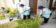 Alanya'da konut temizlik hizmeti sürüyor