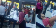 Alanya’da fenalaşan yolcuyu hastaneye otobüs şoförü yetiştirdi