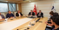 Başkan Böcek Meslek Odaları Eşgüdüm Kurulu ile görüştü