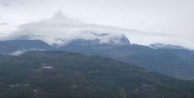 Alanya'nın yaylaları beyaza büründü