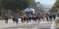Alanya'da Okullararası Kros yarışı yapıldı