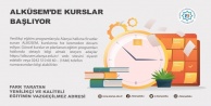 ALKÜSEM'de kurslar başlıyor!